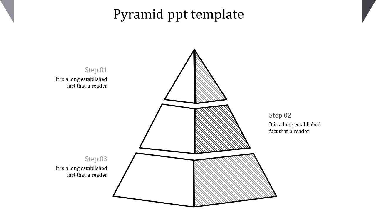 pyramid ppt template-pyramid ppt template-3-gray